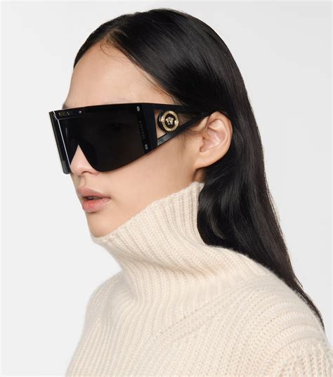 2020 versace sunglasses|Versace oversized sunglasses.